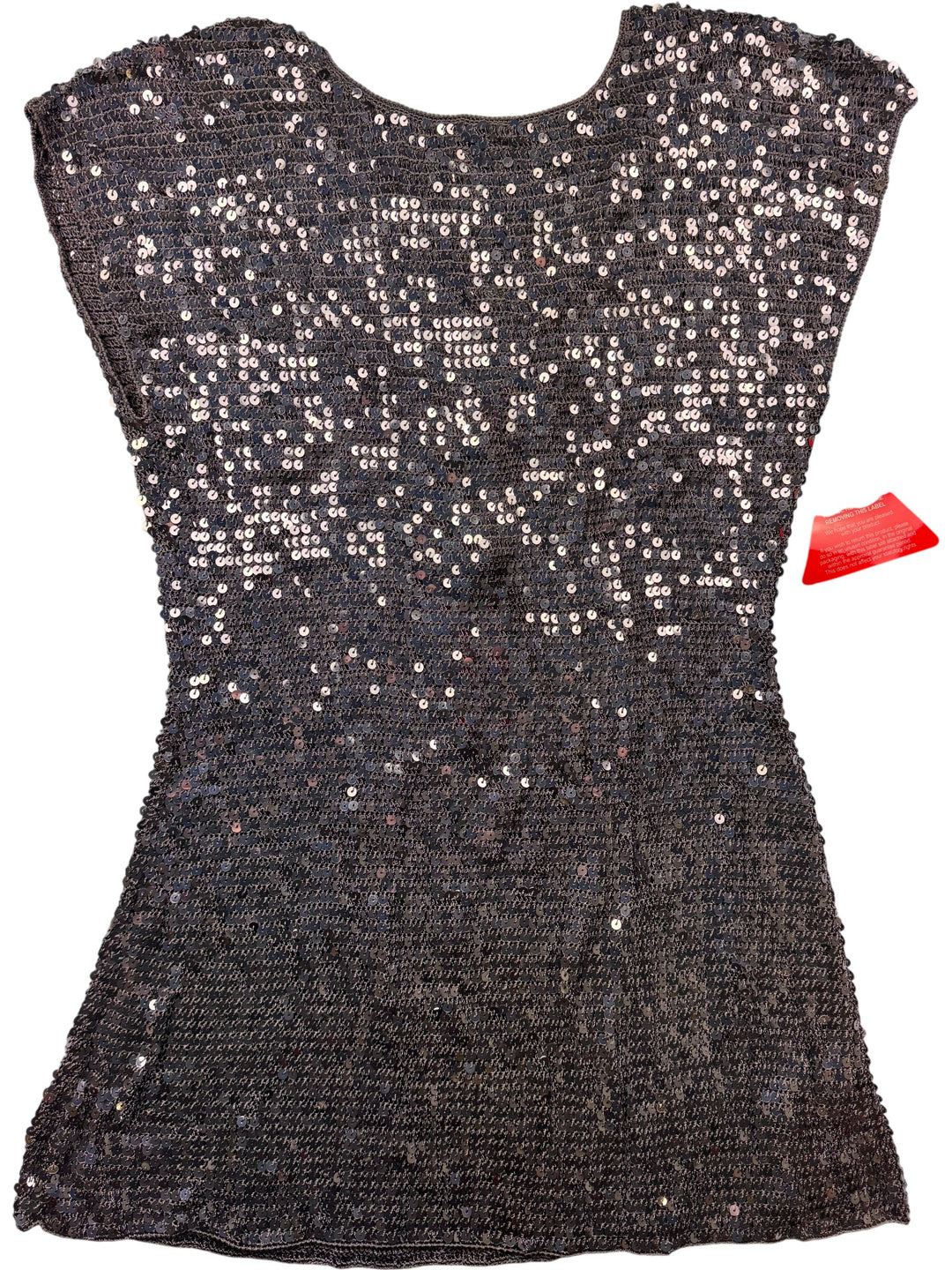 Sequined Knit Top - M