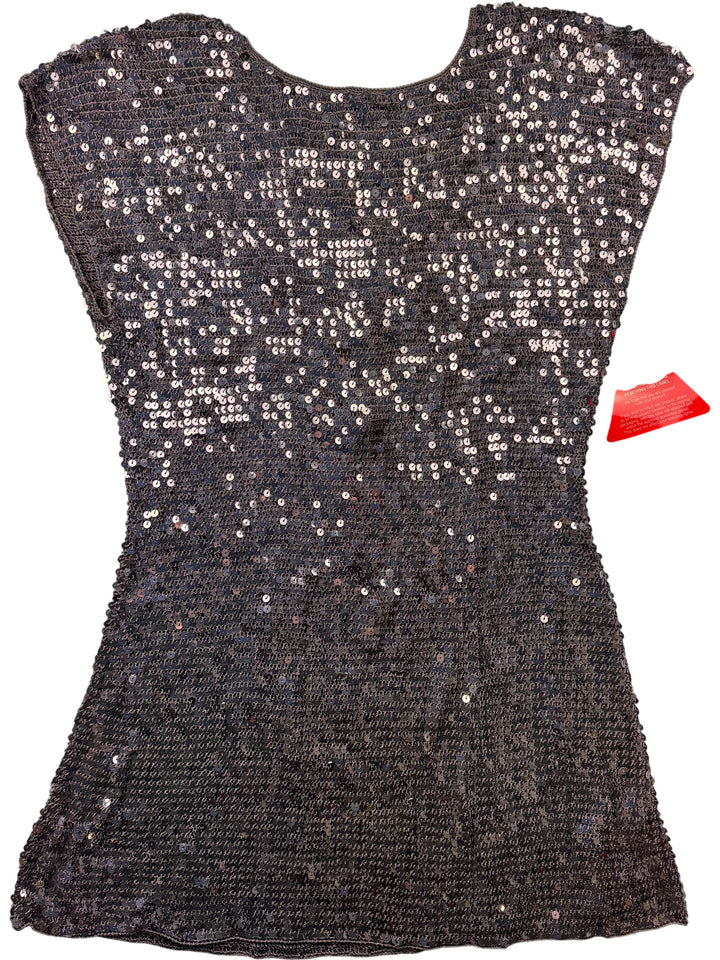 Sequined Knit Top - M - Think Vintage ltd