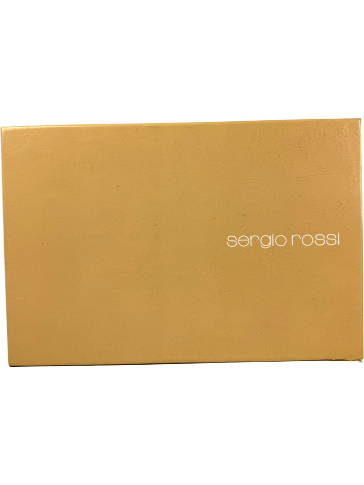 Sergio Rossi Patent Leather Heels - M - Think Vintage ltd