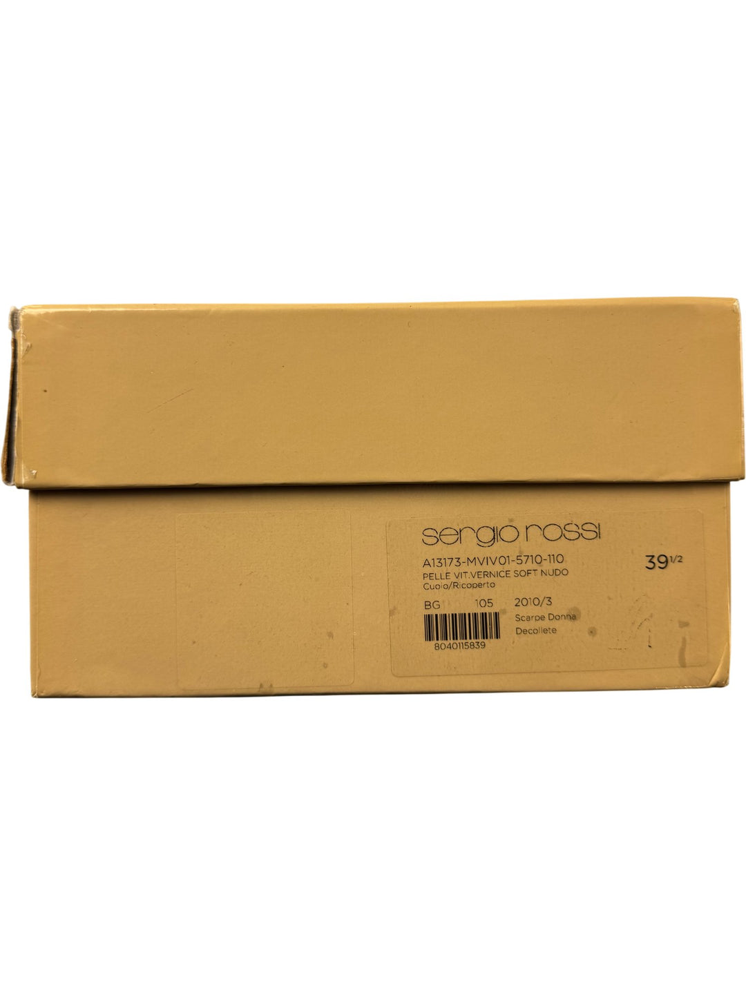 Sergio Rossi Patent Leather Heels - M - Think Vintage ltd