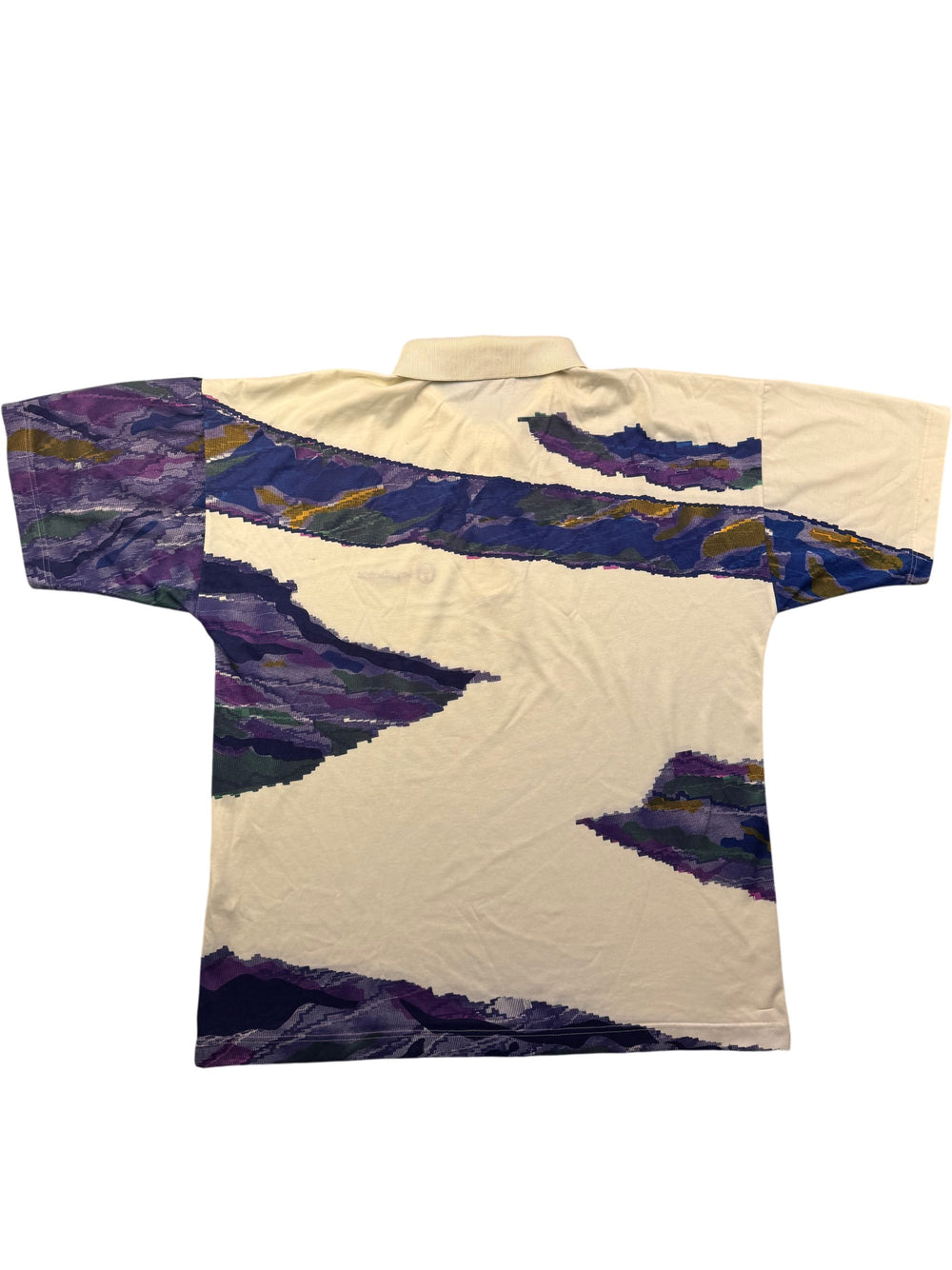 Sergio Tacchini Multifunction Graphic Polo - XL - Think Vintage