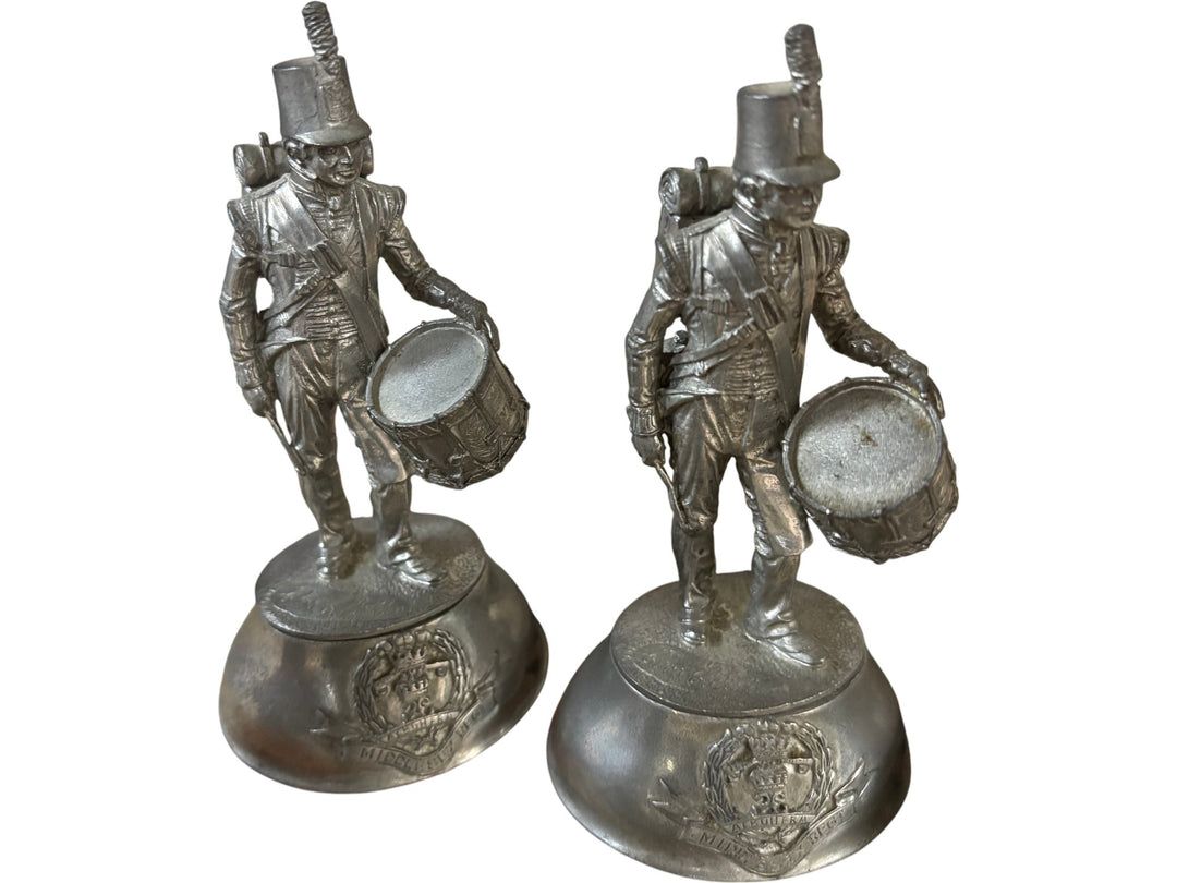 Set of Pewter Figurines - Think Vintage