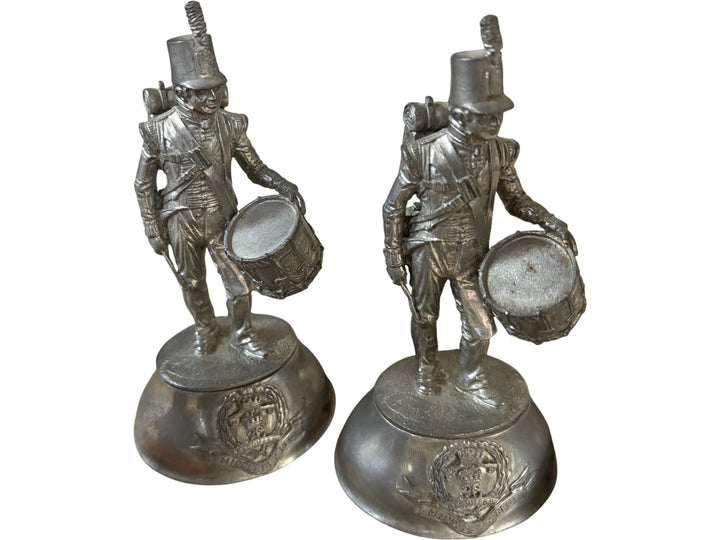Set of Pewter Figurines - Think Vintage