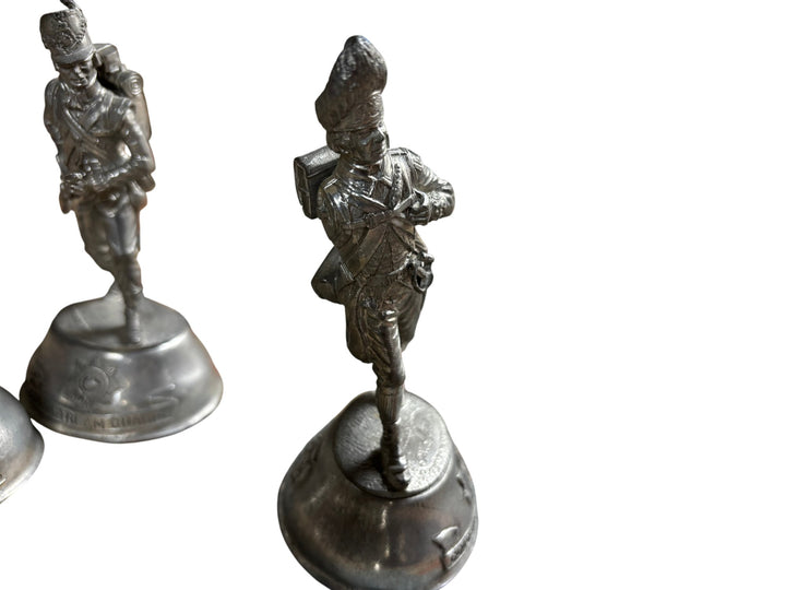 Set of Pewter Figurines - Think Vintage ltd