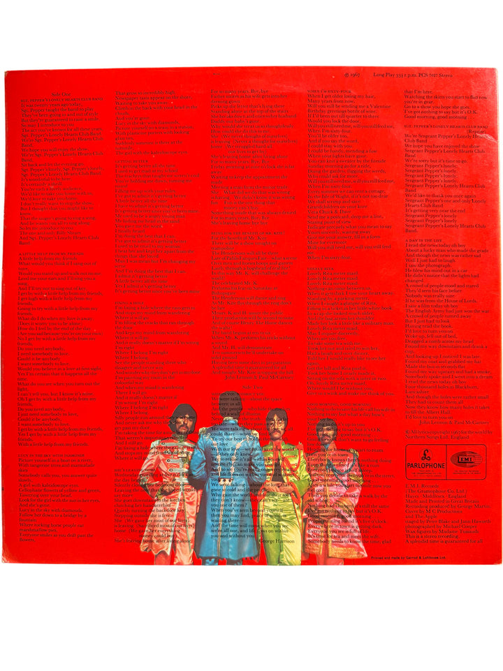 Sgt. Pepper's Lonely Hearts Club Band Vinyl - Good - Think Vintage ltd
