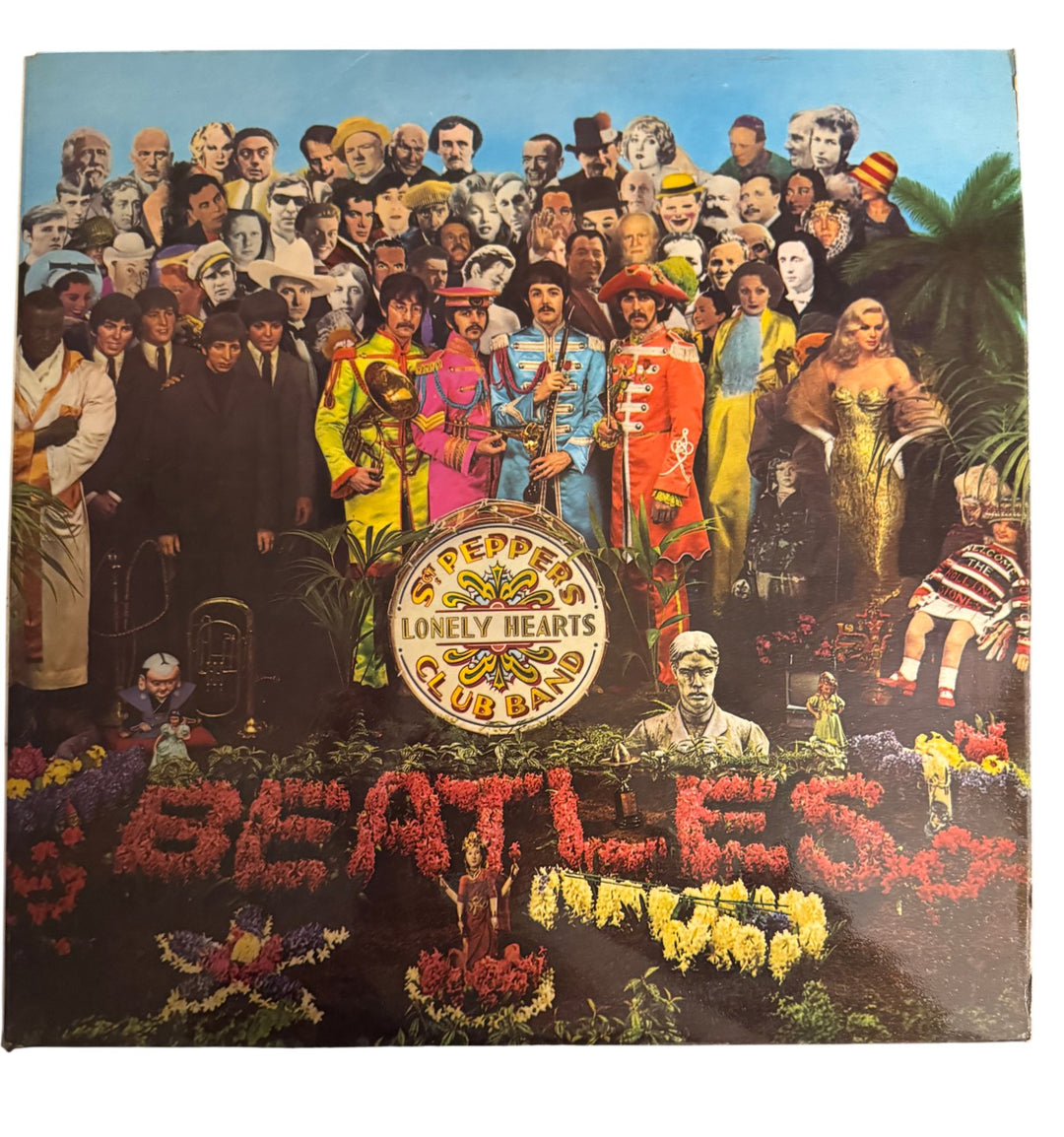Sgt. Pepper's Lonely Hearts Club Band Vinyl Record (With Insert) - Good - Think Vintage ltd