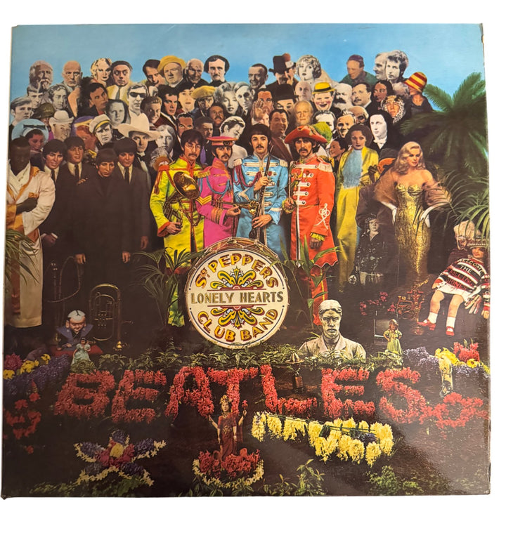 Sgt. Pepper's Lonely Hearts Club Band Vinyl Record (With Insert) - Good - Think Vintage ltd