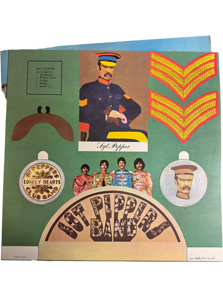 Sgt. Pepper's Lonely Hearts Club Band Vinyl Record (With Insert) - Good - Think Vintage ltd