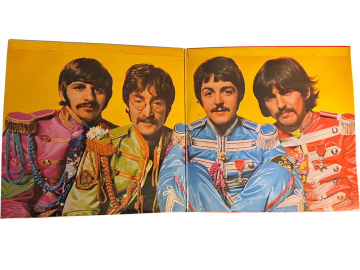 Sgt. Pepper's Lonely Hearts Club Band Vinyl Record (With Insert) - Good - Think Vintage ltd