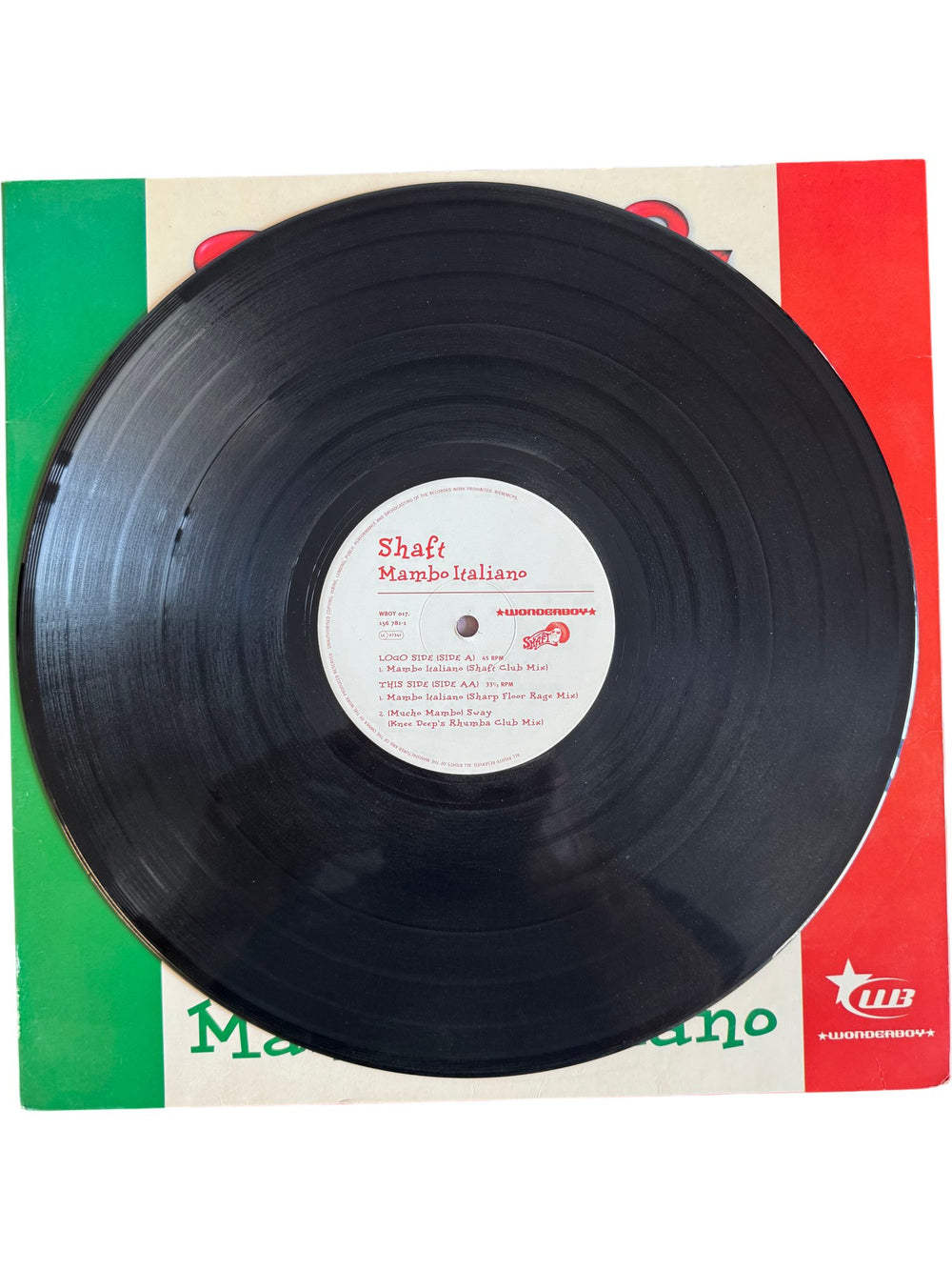 Shaft Mambo Italiano Vinyl - Good - Think Vintage ltd