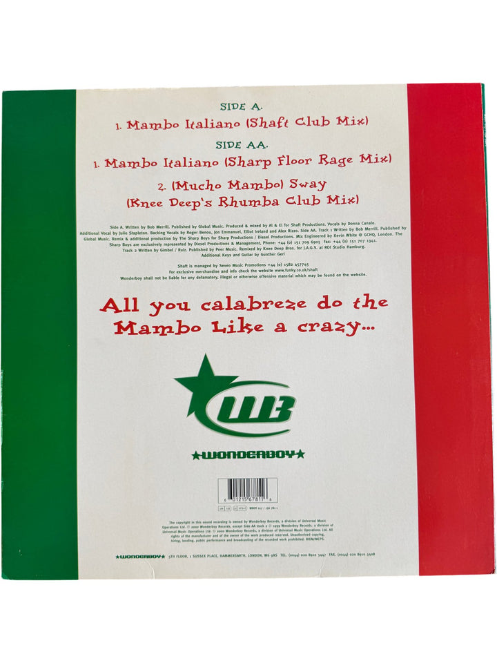 Shaft Mambo Italiano Vinyl - Good - Think Vintage ltd