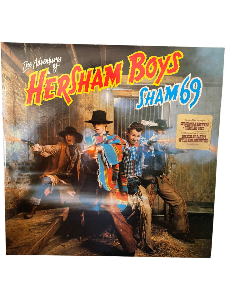 Sham 69 The Adventures Of Hersham Boys Vinyl Record - Good - Think Vintage ltd