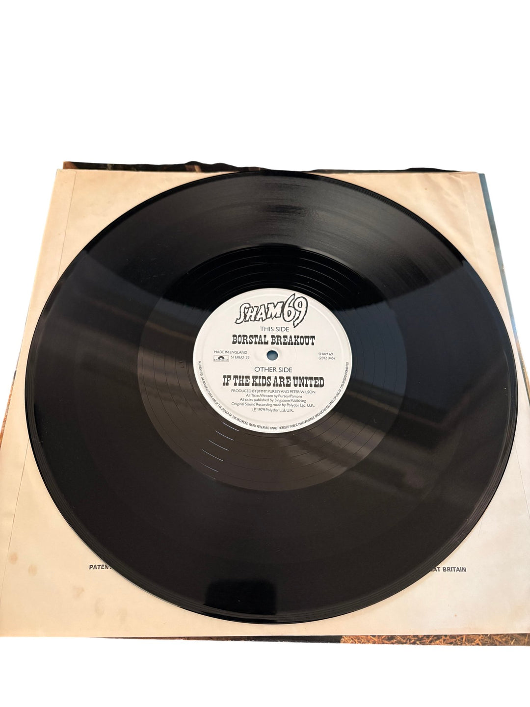 Sham 69 The Adventures Of Hersham Boys Vinyl Record - Good - Think Vintage ltd