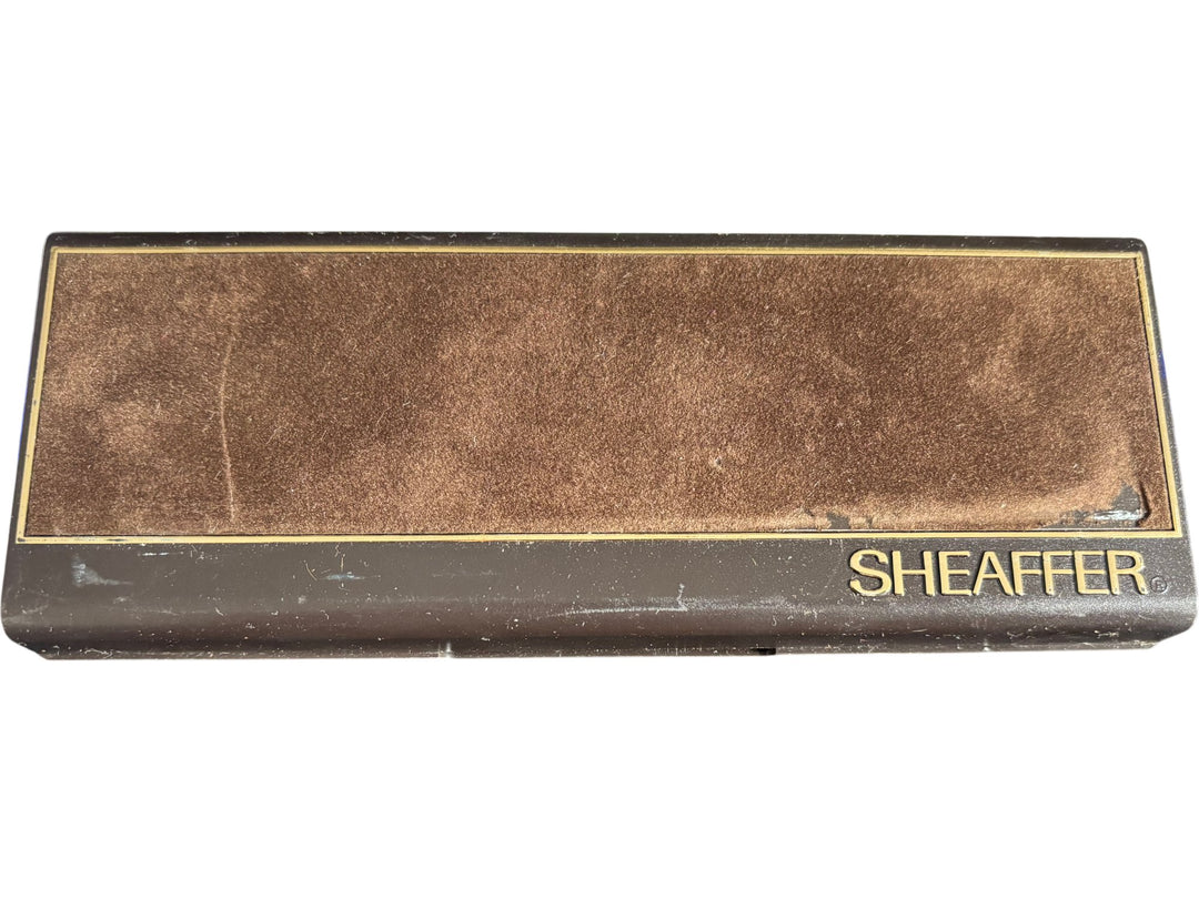 Sheaffer Gold Fountain Pen with Case Elegant Design Collectable Writing Instrume - Think Vintage