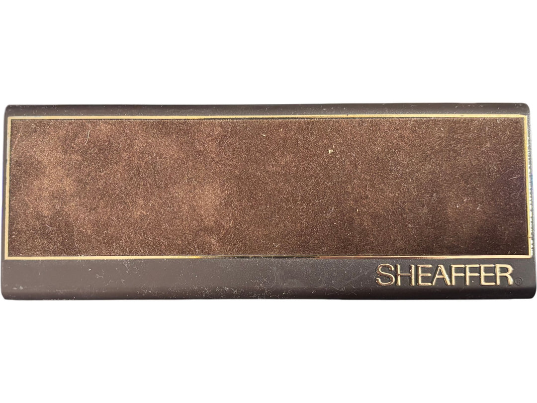Sheaffer Gold Fountain Pen with Case Elegant Design Collectable Writing Instrume - Think Vintage