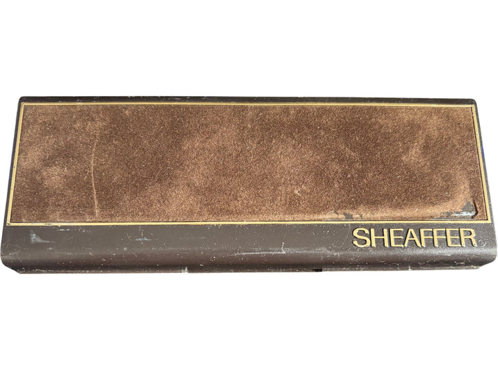 Sheaffer Gold Fountain Pen with Case Elegant Design Collectable Writing Instrume - Think Vintage Online Ltd