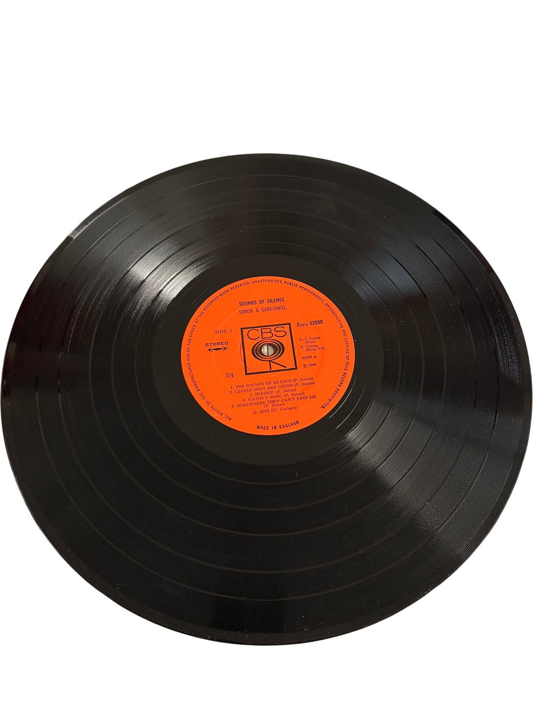 Simon & Garfunkel Sounds Of Silence Vinyl - Good - Think Vintage ltd
