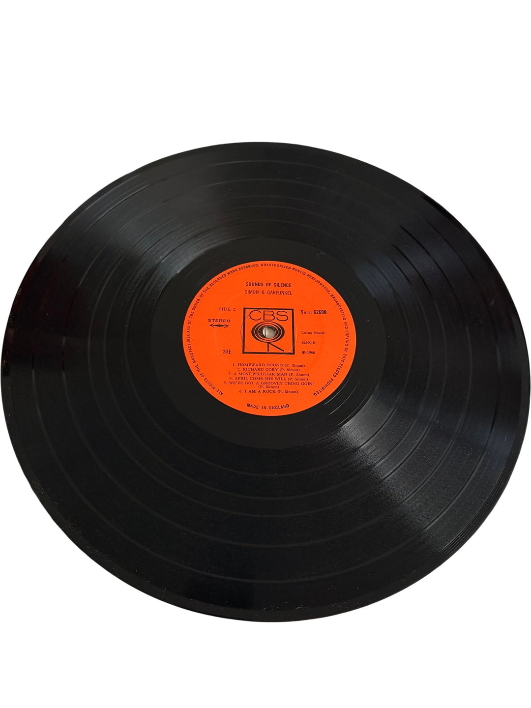 Simon & Garfunkel Sounds Of Silence Vinyl - Good - Think Vintage ltd