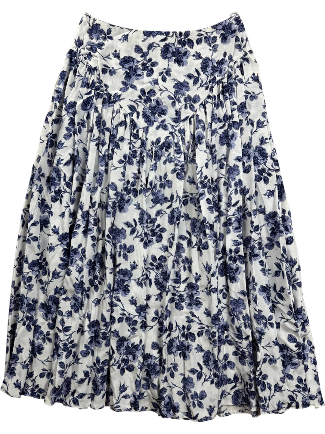 Simon Jeffrey Floral Print Maxi Skirt - W27 - Think Vintage ltd