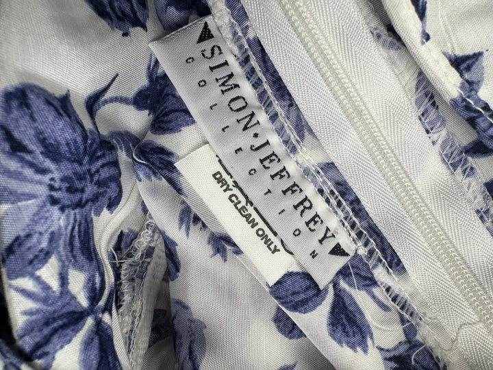 Simon Jeffrey Floral Print Maxi Skirt - W27 - Think Vintage ltd