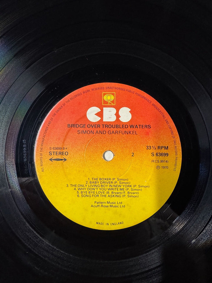 Simon and Garfunkel Bridge Over Troubled Water Vinyl - Very Good