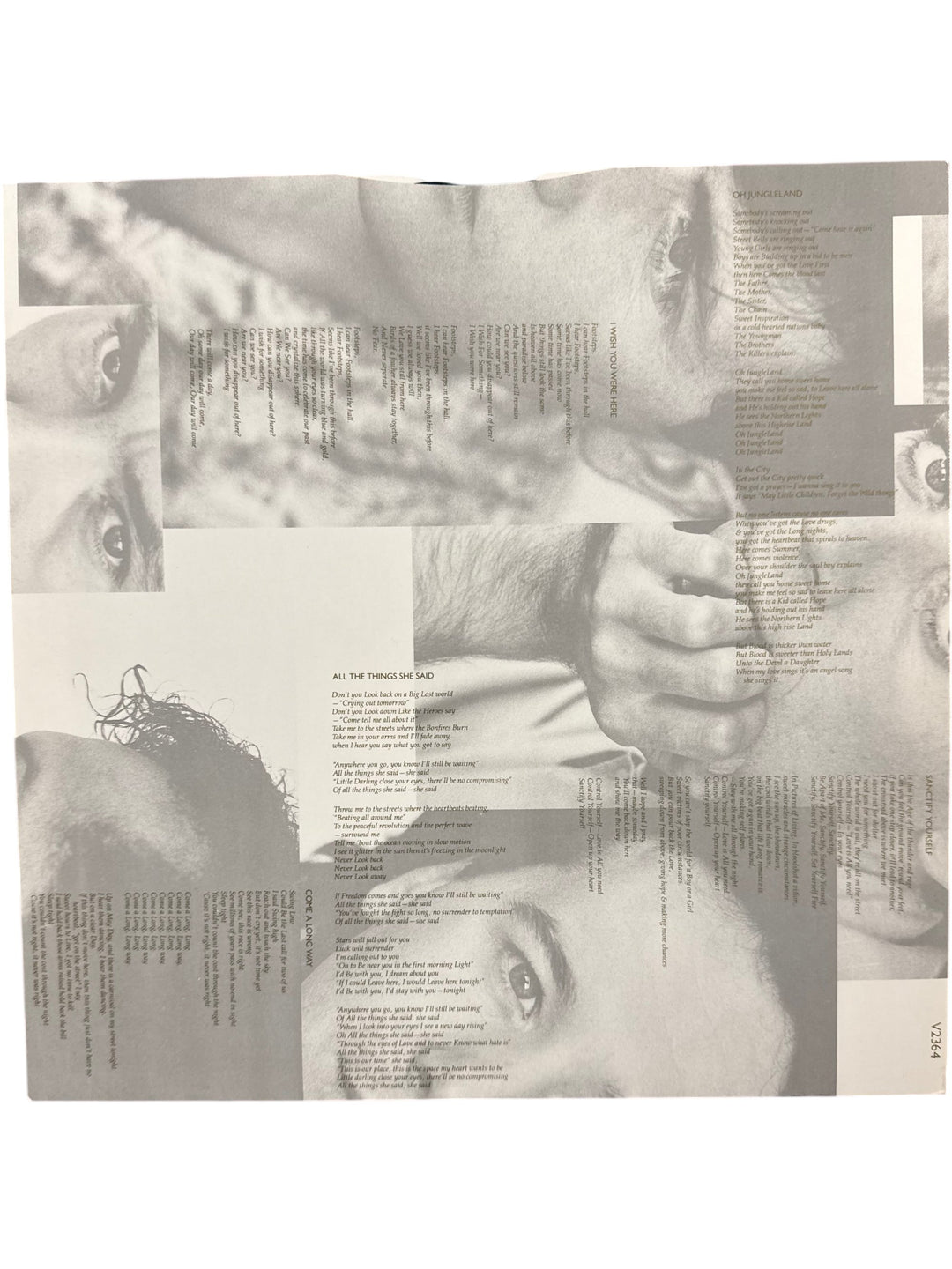 Simple Minds Once Upon A Time Vinyl Record - Think Vintage