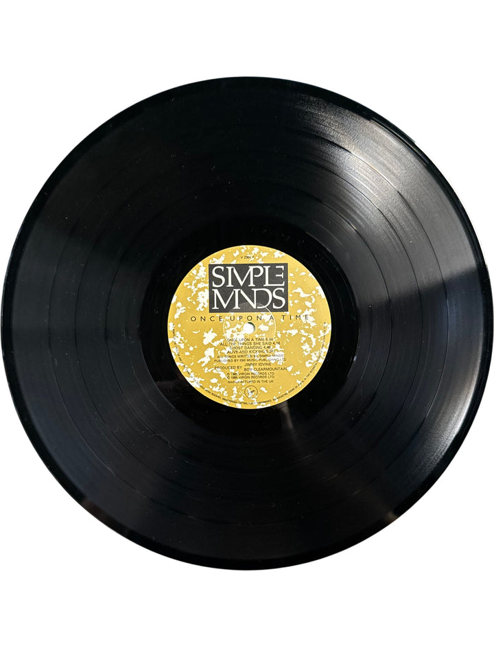 Simple Minds Once Upon A Time Vinyl Record - Think Vintage