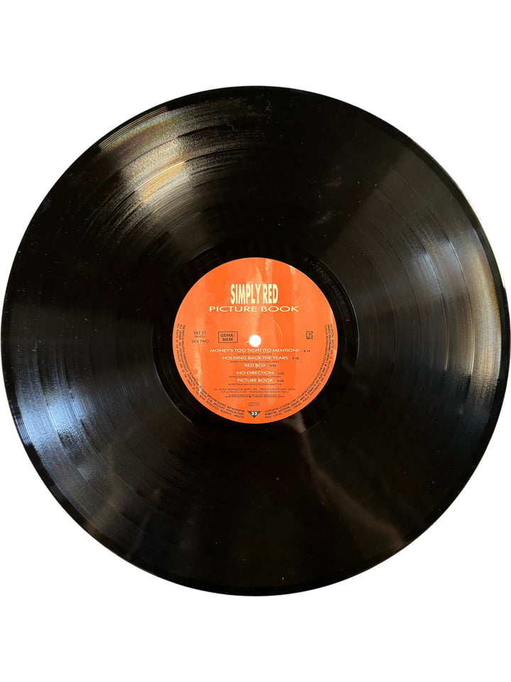 Simply Red Picture Book LP Album - Think Vintage Online Ltd
