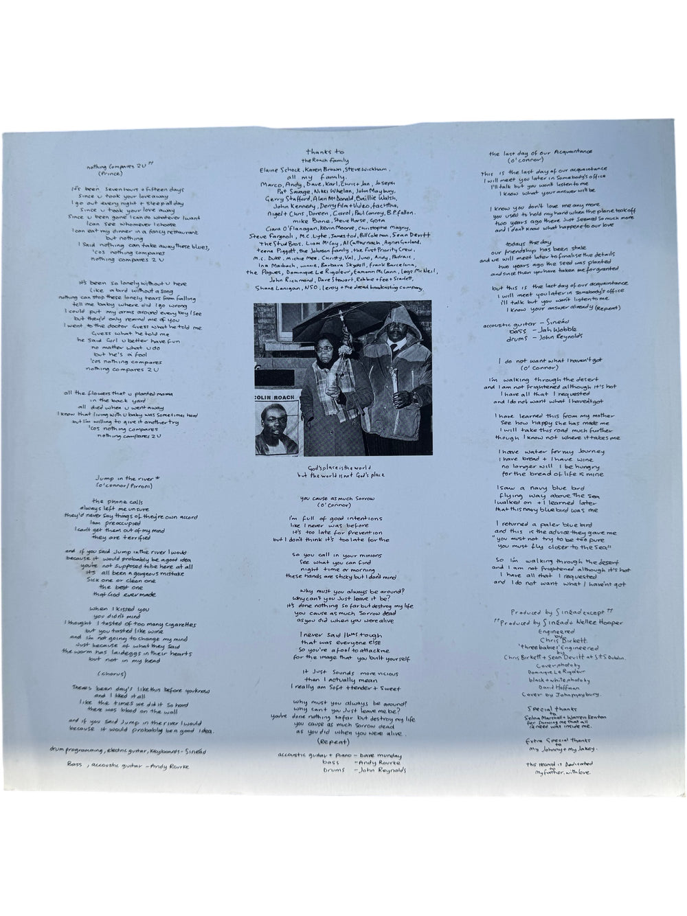 Sinead O'Connor I Do Not Want What I Haven't Got Vinyl - Think Vintage