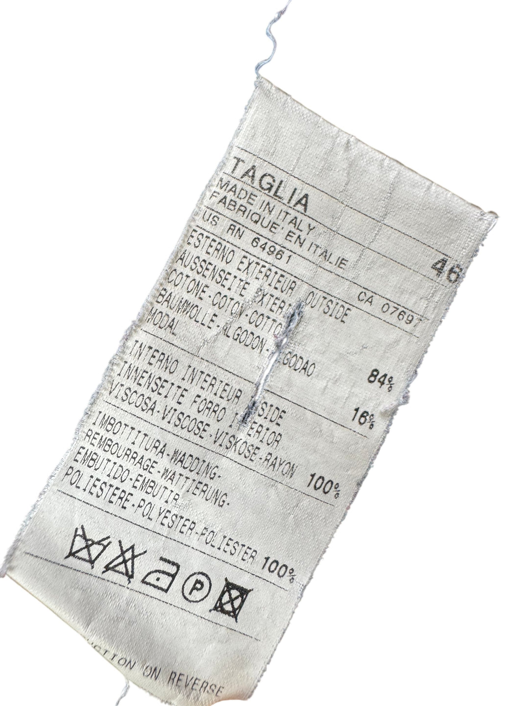 Sisley Black Long Overcoat - L - Think Vintage