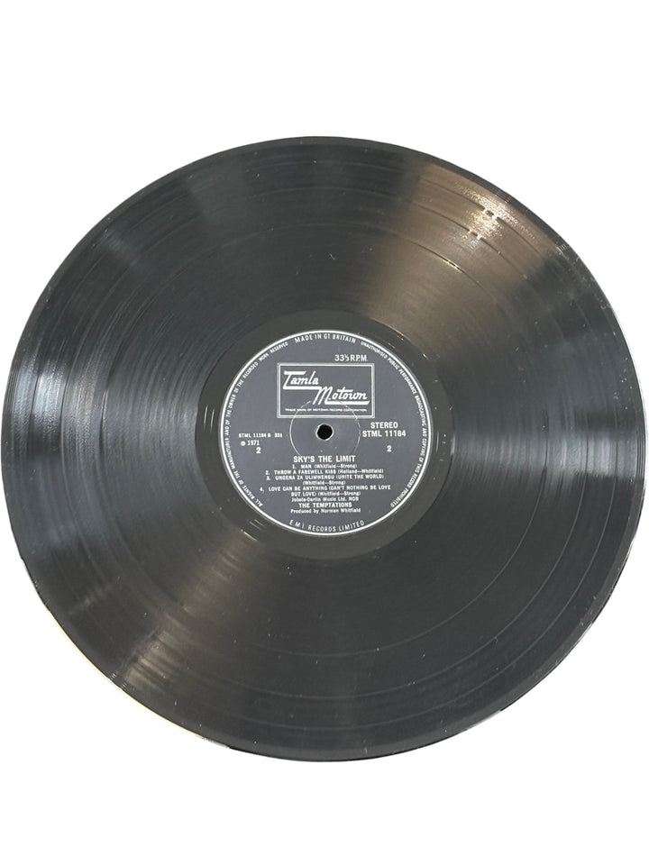 Sky's The Limit The Temptations Vinyl - Very Good - Think Vintage ltd