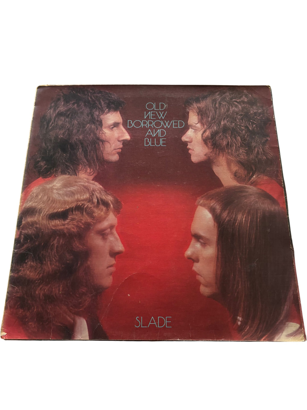 Slade Old New Borrowed And Blue Vinyl Record - Good - Think Vintage ltd