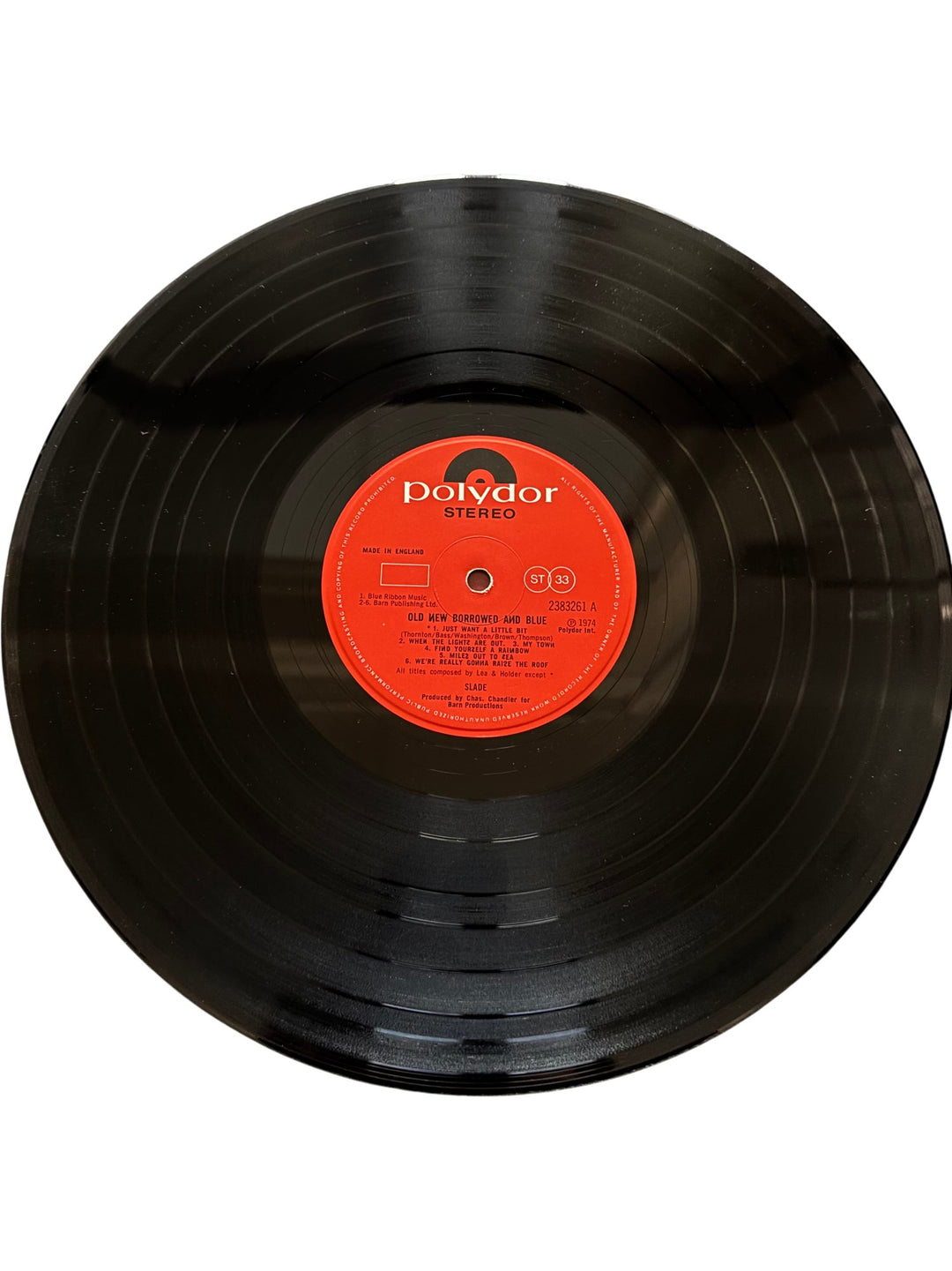 Slade Old New Borrowed And Blue Vinyl Record - Good - Think Vintage ltd