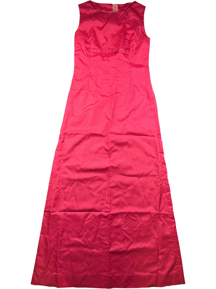 Sleeveless Pink A-Line Dress - S - Think Vintage ltd