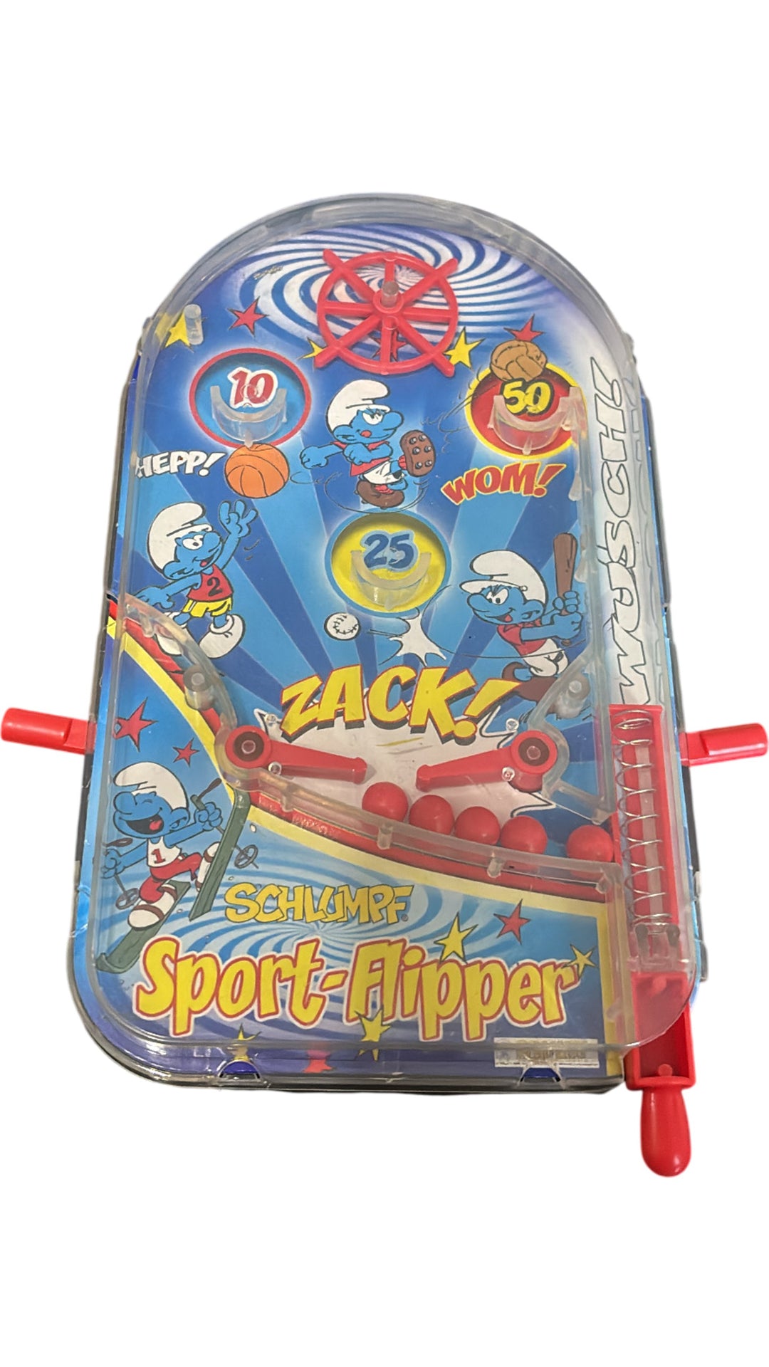 Smurf's Schlumpf Sport-Flipper Mini Pinball Game - Think Vintage Online Ltd