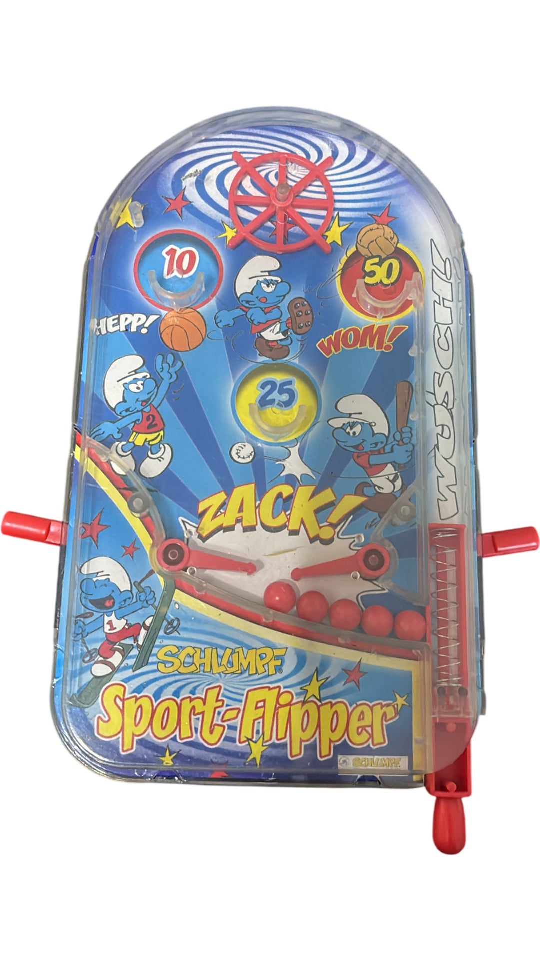 Smurf's Schlumpf Sport-Flipper Mini Pinball Game - Think Vintage Online Ltd