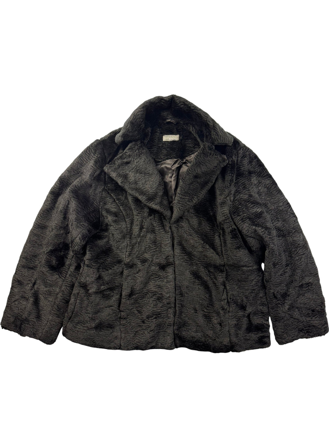 South Faux Fur Jacket - XL - Think Vintage Online Ltd