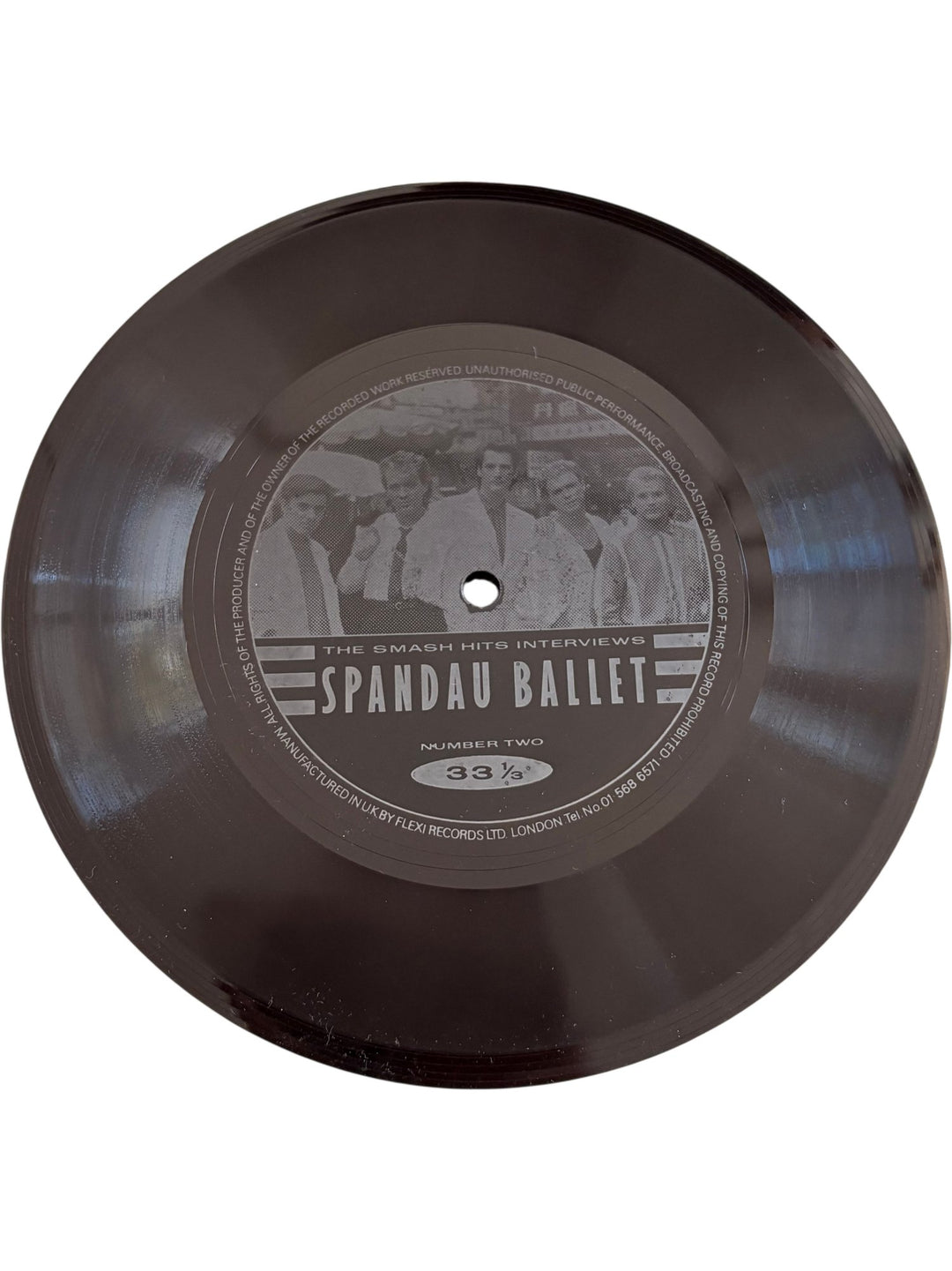 Spandau Ballet Flexi Disc Vinyl - Good - Think Vintage ltd