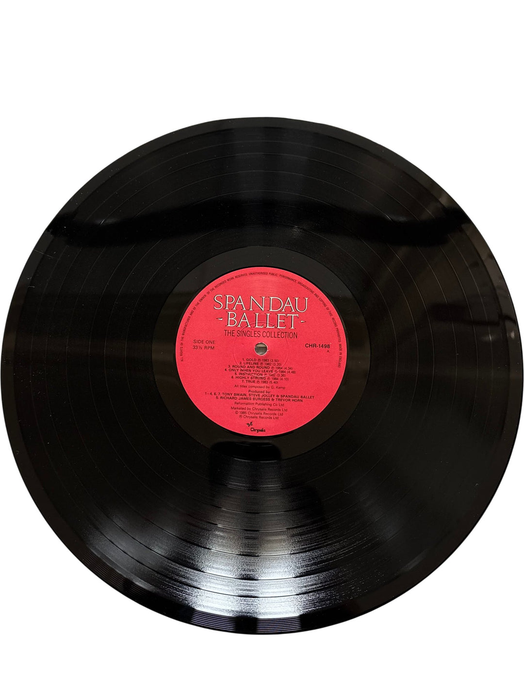 Spandau Ballet The Singles Collection Vinyl - Good - Think Vintage ltd
