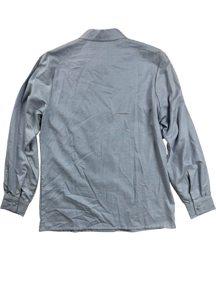 Sparklers Double Breasted Checkered Chef Jacket - S - Think Vintage ltd