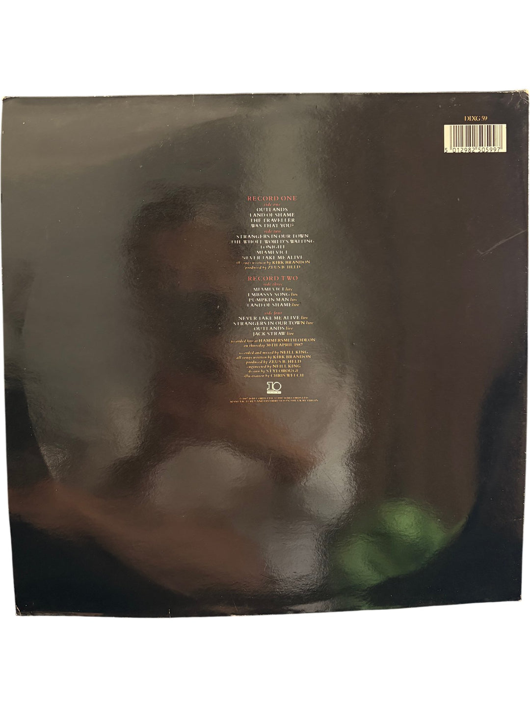 Spear Of Destiny Outland Limited Edition Vinyl - Fair - Think Vintage ltd