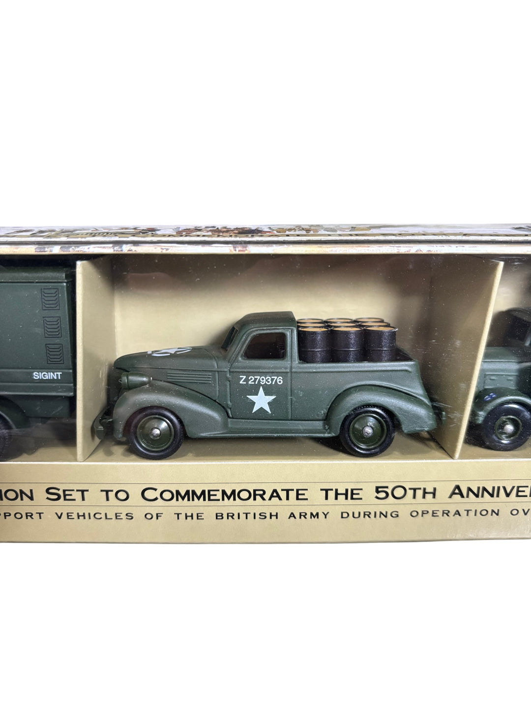 Special Edition D-Day 50th Anniversary British Army Support Vehicle Set - Think Vintage