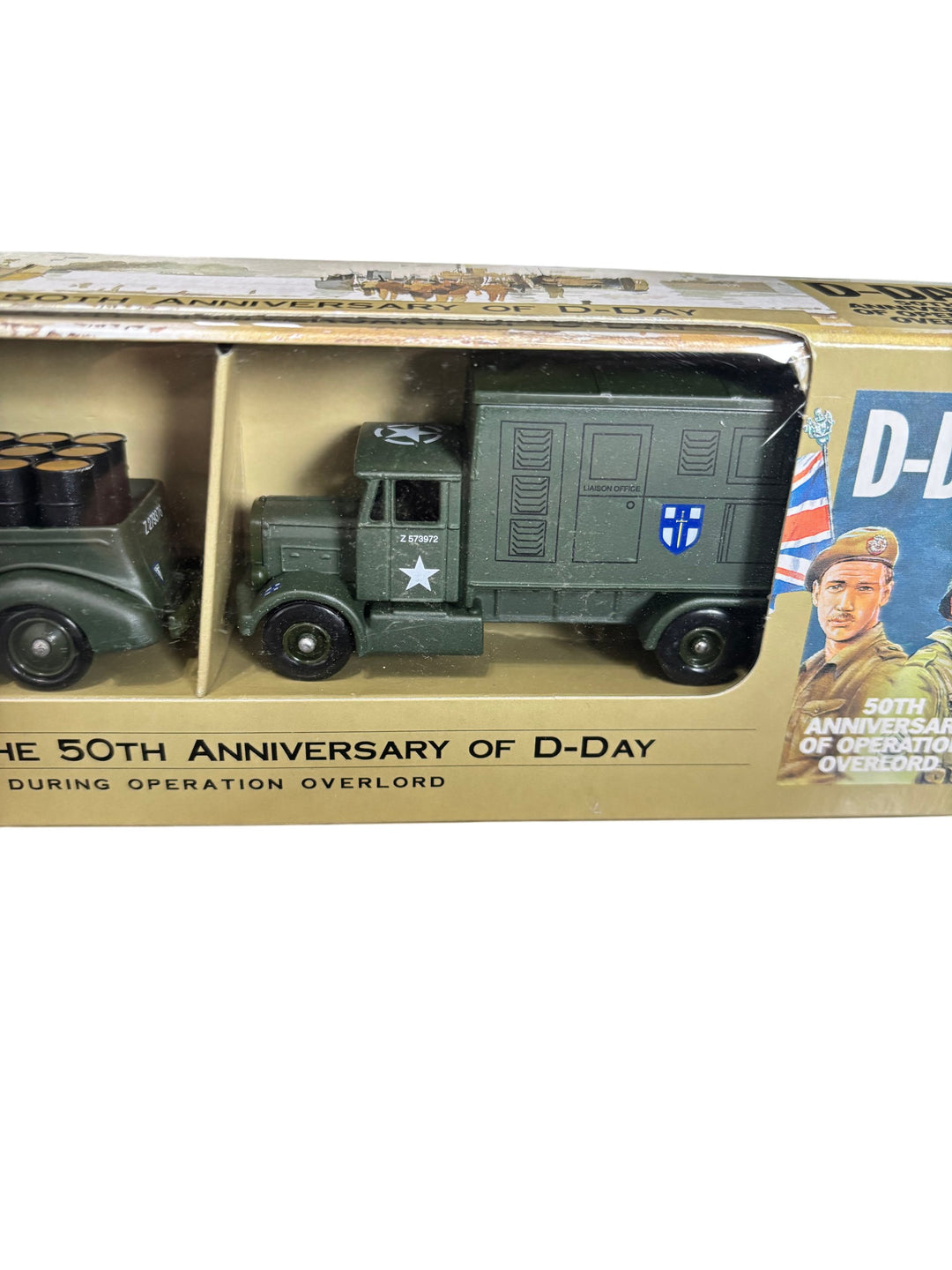 Special Edition D-Day 50th Anniversary British Army Support Vehicle Set - Think Vintage