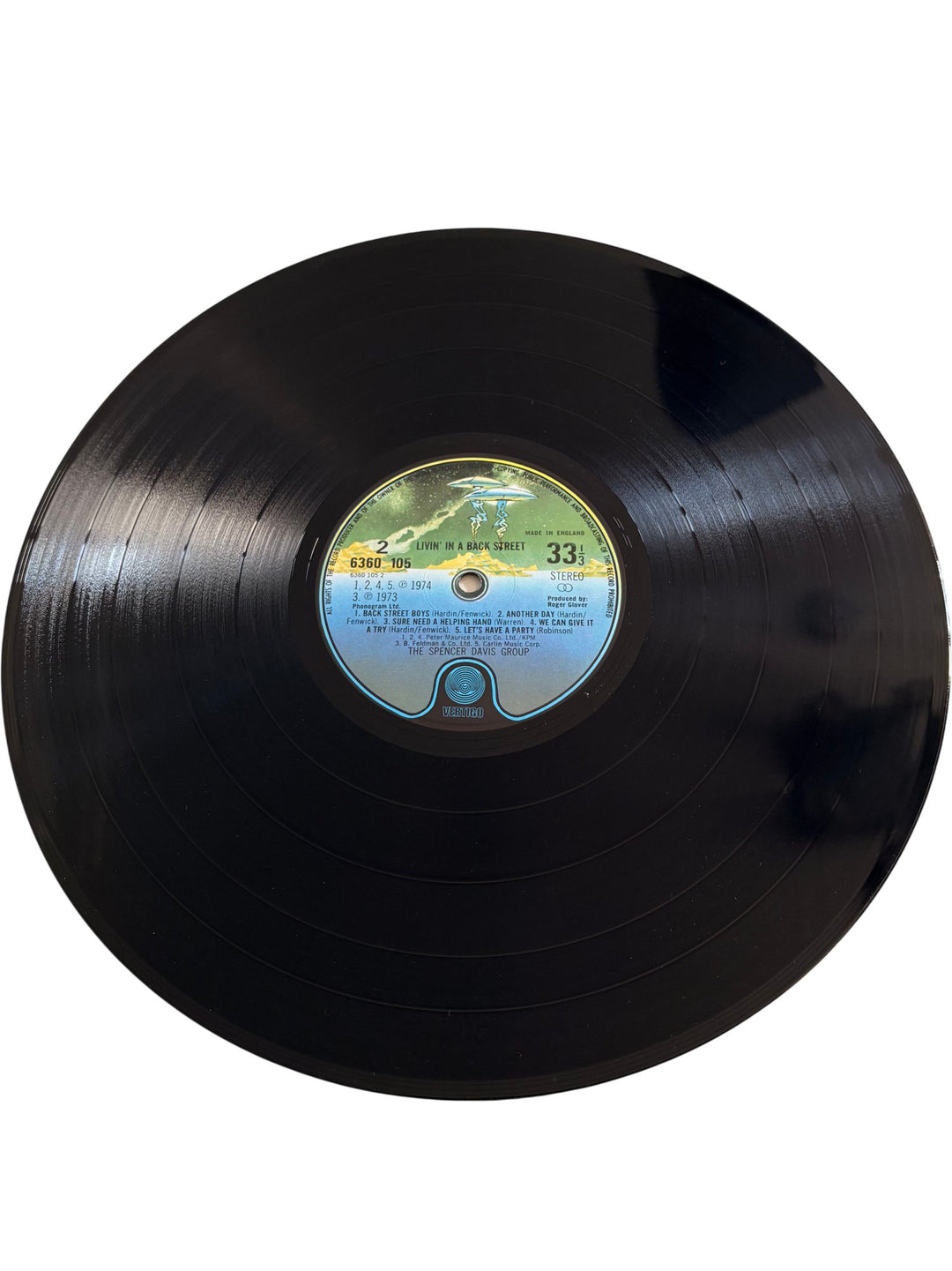 Spencer Davis Group Living In A Back Street Vinyl - Good - Think Vintage ltd