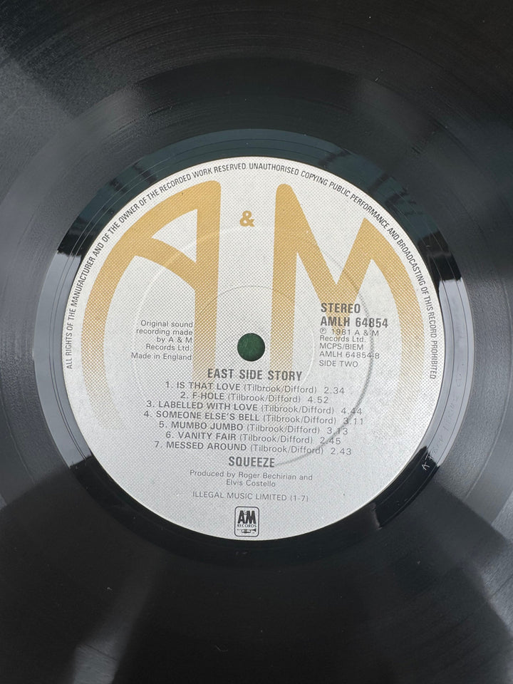 Squeeze East Side Story Vinyl Record - Think Vintage