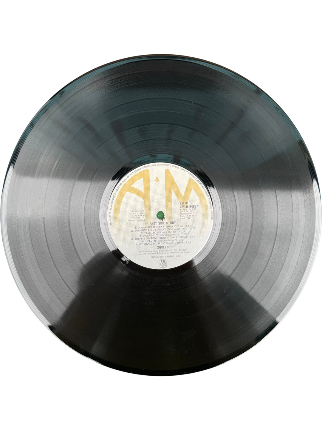 Squeeze East Side Story Vinyl Record - Think Vintage