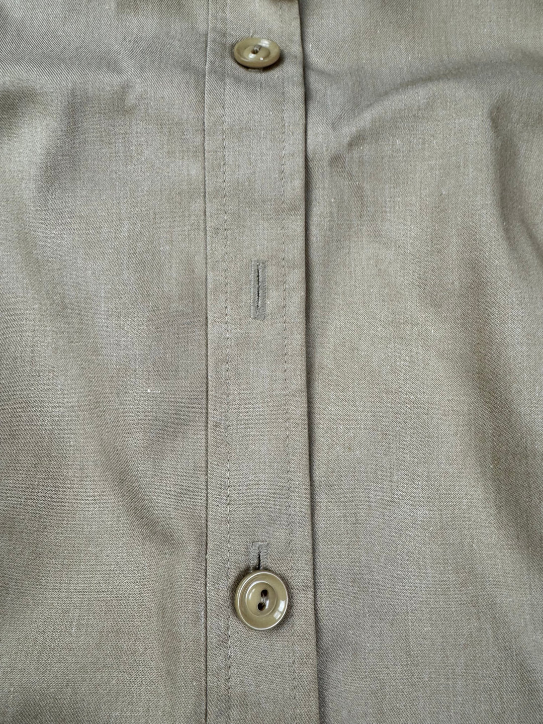 St Michael Beige Sleeveless Dress - M - Think Vintage ltd