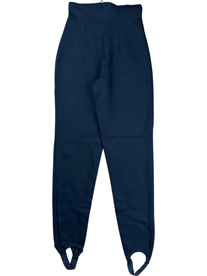 St Michael Black Stirrup Leggings - W24-28