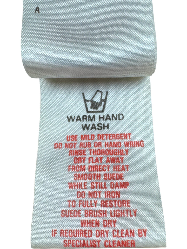 St Michael Brown Knit Zipper Cardigan - L - Think Vintage