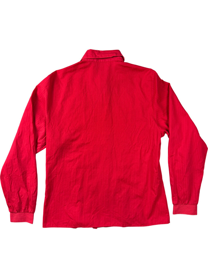 St Michael Cotton Pink Long Sleeve Shirt - Think Vintage Online Ltd